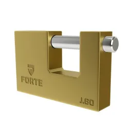  Candados Forte Estandar J60 60mm Dorado 3Llaves 5Pines 39.830508 Candado Forte Estandar J60 60mm Dorado 3Llaves 5Pines Barra de