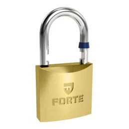  Candados Forte Estandar F60 60mm Dorado Doble Cerrojo 3Llaves 6Pines 39.830508 Candado Forte Estandar F60 60mm Dorado Doble Cer