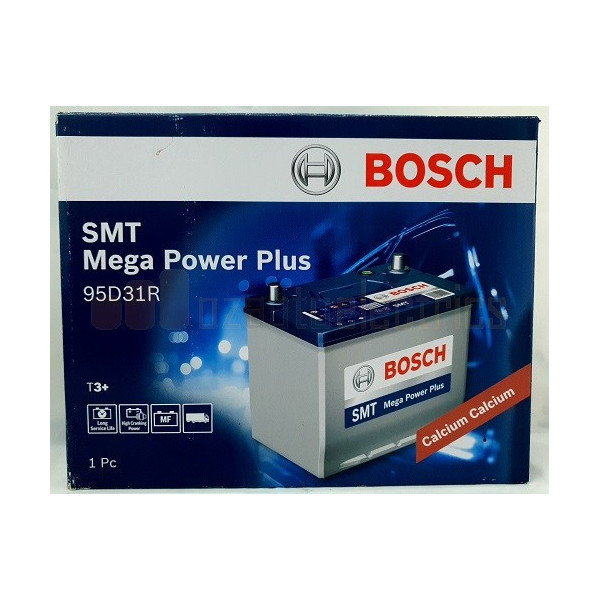 Bateria Automoviles Bosch 95D31R BHD (NX120-7) 17Placas 90AH - + RC145m CCA730 30.3x17.3x22.5cm