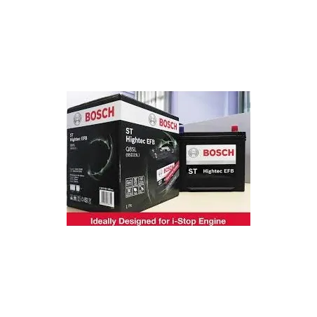  Bateria Automoviles EFB Bosch 13Placas Q85 (95D23L)  65AH - + RC115m CCA620 23.2x17.3x22.5cm 408.474576 Bateria Automoviles EFB