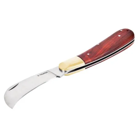  Navaja Abatible Universal 8", acero inoxidable, Mango de Madera, NEL-8 18539 Truper 24.576271 Navaja Abatible Universal 8", ace