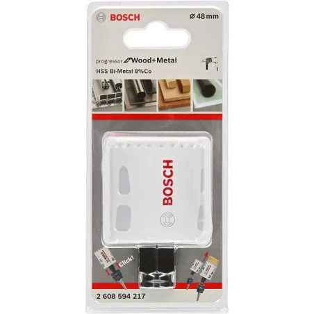  Sierras Copa Progressor Cobaltada Bosch 1-7/8" - 48mm Bimetal Power Change 2608594217 60.169492 Sierra Copa Progressor Cobaltad