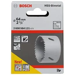 Sierras Copa Cobaltada Bosch 64mm - 2.1/2" HSS-Co Bimetal 2608584121 Bosch-Sierra Copa Cobaltada Bosch 64mm - 2.1/2" HSS-Co Bime