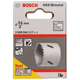 Sierras Copa Cobaltada Bosch 51mm - 2" HSS-Co Bimetal 2608584117 Bosch-Sierra Copa Cobaltada Bosch 51mm - 2" HSS-Co Bimetal 2608