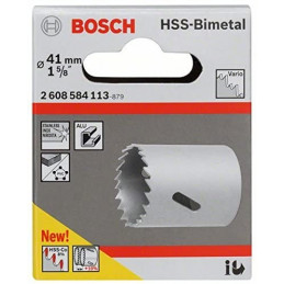 Sierra Copa Cobaltada Bosch 41mm - 1.5/8" HSS-Co Bimetal 2608584113