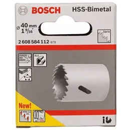 Sierras Copa Cobaltada Bosch 40mm - 1.9/16" HSS-Co Bimetal 2608584112 Bosch-Sierra Copa Cobaltada Bosch 40mm - 1.9/16" HSS-Co Bi