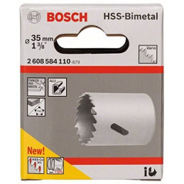 Sierra Copa Cobaltada Bosch 35mm - 1.3/8" HSS-Co Bimetal 2608584110