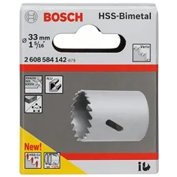 Sierras Copa Cobaltada Bosch 33mm - 1.5/16" HSS-Co Bimetal 2608584142 Bosch-Sierra Copa Cobaltada Bosch 33mm - 1.5/16" HSS-Co Bi