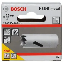 Sierras Copa Cobaltada Bosch 25mm - 1" HSS-Co Bimetal 2608584105 Bosch-Sierra Copa Cobaltada Bosch 25mm - 1" HSS-Co Bimetal 2608
