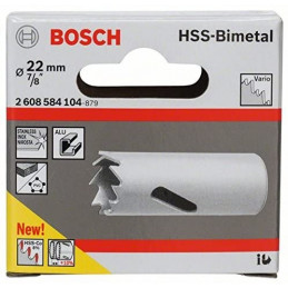 Sierra Copa Cobaltada Bosch 22mm - 7/8" HSS-Co Bimetal 2608584104