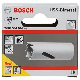Sierras Copa Cobaltada Bosch 22mm - 7/8" HSS-Co Bimetal 2608584104 Bosch-Sierra Copa Cobaltada Bosch 22mm - 7/8" HSS-Co Bimetal 