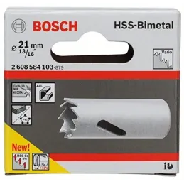 Sierras Copa Cobaltada Bosch 21mm - 3/16" HSS-Co Bimetal 2608584103 Bosch-Sierra Copa Cobaltada Bosch 21mm - 3/16" HSS-Co Bimeta