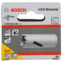 Sierra Copa Cobaltada Bosch 16mm - 5/8" HSS-Co Bimetal 2608584100