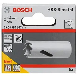 Sierras Copa Cobaltada Bosch 14mm - 9/16" HSS-Co Bimetal 2608584147 Bosch-Sierra Copa Cobaltada Bosch 14mm - 9/16" HSS-Co Bimeta