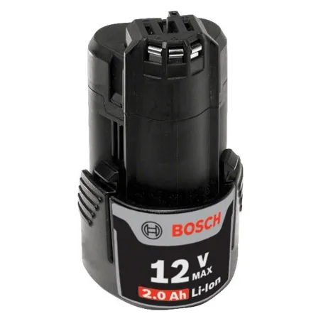  Bateria 12V 2.0Ah GBA Professional CoolPack Bosch 1600A0021D 118.644068 Bateria Bosch GBA 12V Max, 12V Amperaje 2.0Ah Iones de 