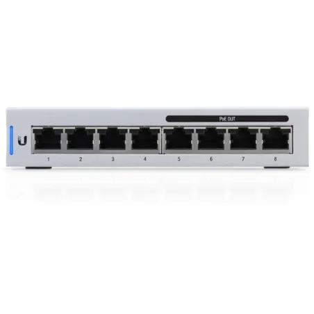 UniFi Switch Ubiquiti US-8 8Port GE 36Gbps TRUNK VLAN(802.1Q), LACP(802.3AD