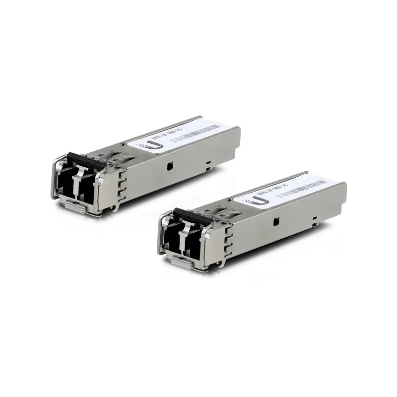 Módulo SFP Ufiber Ubiquiti UF-MM-1G 1Gbps MultiModo 2-Pack LC 1.25Gbps 550m