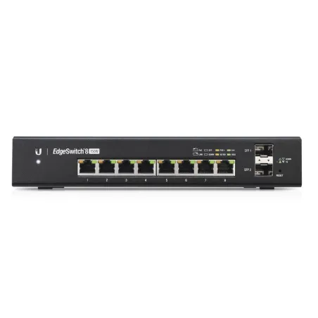 Edge Switch Ubiquiti ES-8-150W Administrable EdgeMax L2 8Port 10/100/1000Mbps 2SFP PoE150W 1RU