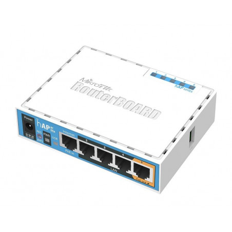 Router Mikrotik HAP AC LITE - RB952UI-5AC2ND 5Port 10/100 Dual Band 802.11ac PoE-out USB