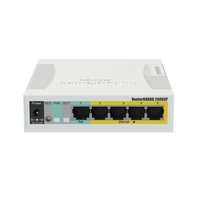 Router Mikrotik RB260GSP CSS106-1G-4P-1S 5Port Gigabit 1SFP SwOS