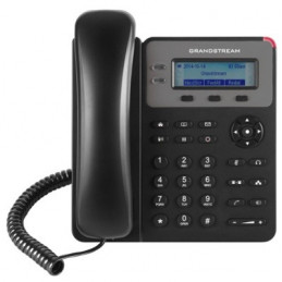 Telefono IP - Grandstream GXP-1615, 1 líneas, LCD 132X48, 2 RJ-45 10/100 POE Integrado, altavoz, Audio HD