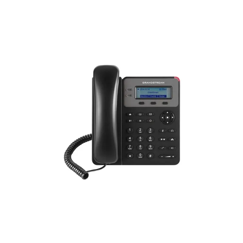 Telefono IP - Grandstream GXP-1615, 1 líneas, LCD 132X48, 2 RJ-45 10/100 POE Integrado, altavoz, Audio HD