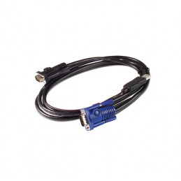 Cable KVM APC AP5253, USB, 1.8 mts