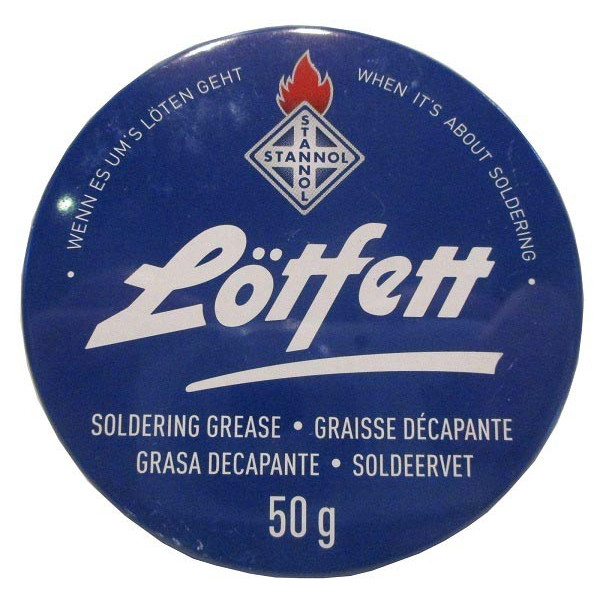 Pasta De Soldar Lotfett 50gr, Grasa Decapante Stannol 174071