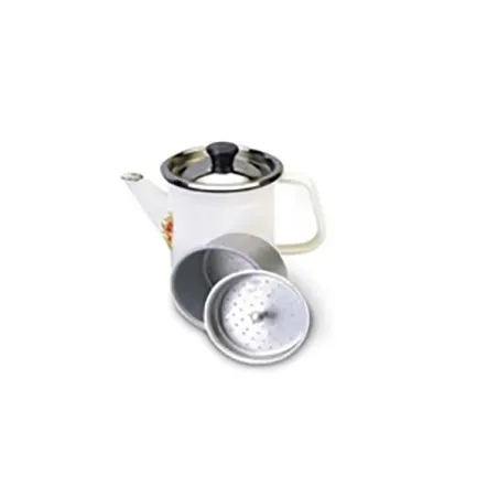 Cafetera Esmaltada N10 2Piezas con Decoracion, 6450200120 Record RECORD-Cafetera Esmaltada N10 2Piezas con Decoracion, 645020012