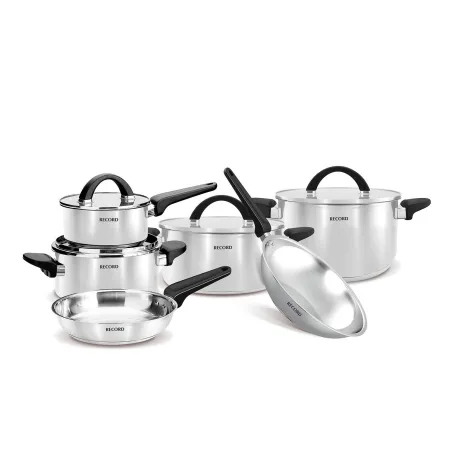  Juego de Ollas Venecia 10 Piezas Acero Inoxidable T/vidrio, 1171181003 Record 861.864407 Juego de Ollas Venecia 10 Piezas Acero