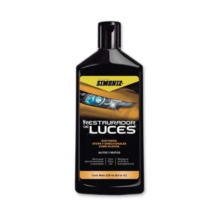 Pulidor Abrasivo Renovador Faros & Stops 220ml Fino Desmancha Limpia Brilla Simoniz 108121 37.288136 Pulidor Renovador Faros &a