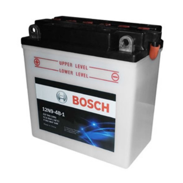 Bateria Motocicleta Bosch 9AH 12V 12N9-4B-1 - + 85A CH120 BorneOreja  13.5x7.5x13.9cm