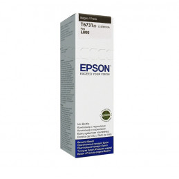Botella de tinta EPSON 673 (T673120) Negro, contenido 70ml para L800