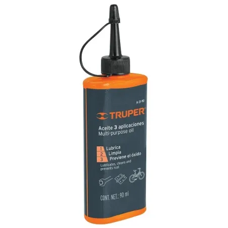  Aceite Lubricante Multiusos Protege Oxidacion y corrosion para metal 90 ml, A-31-90 16712 Truper 3.305085 Aceite Lubricante Mul