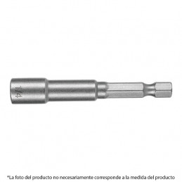 Extensiones Magnetica Dado 3/8" 5Piezas L50mm Zanco1/4, PUDE-9027 12940 Truper