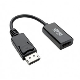 Adaptador de video DisplayPort a HDMI Tripp-Lite P136-06N-H2V2LB 2.0, 4K, 15.24cm, negro