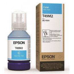 Tintas Botella Epson T49M120 Cyan Dye-Sublimation 140m T49M