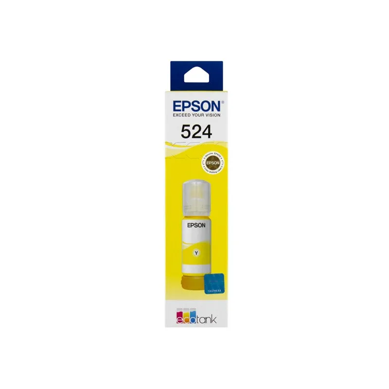 Tintas Botella Epson T524420-AL Amarillo EcoTank