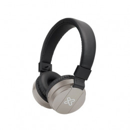 Auriculares On-ear Inalambrico Klip Xtreme KHS-620SV Fury con mic Plata