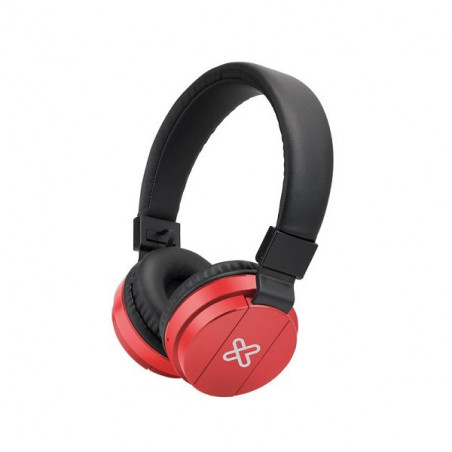 Auriculares On-ear Inalambrico Klip Xtreme KHS-620RD Fury con mic Rojo