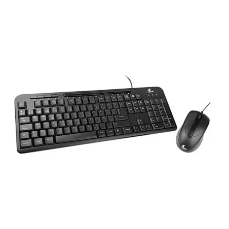 Kit Teclado Mouse USB Xtech XTK-301S multimedia en español