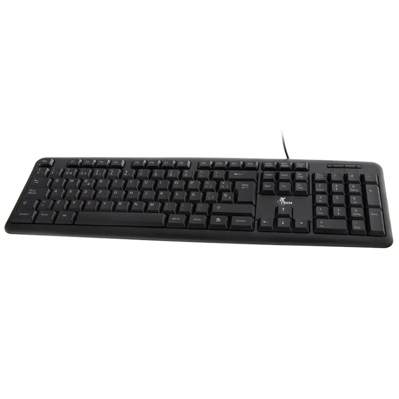 Teclado USB Xtech XTK-092S estandar en español