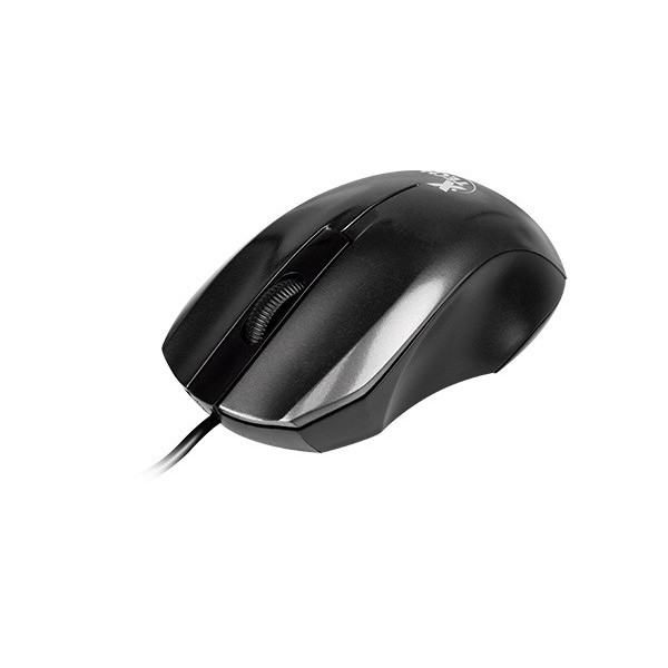 Mouse Usb Xtech XTM-185 3D de tres botones Negro