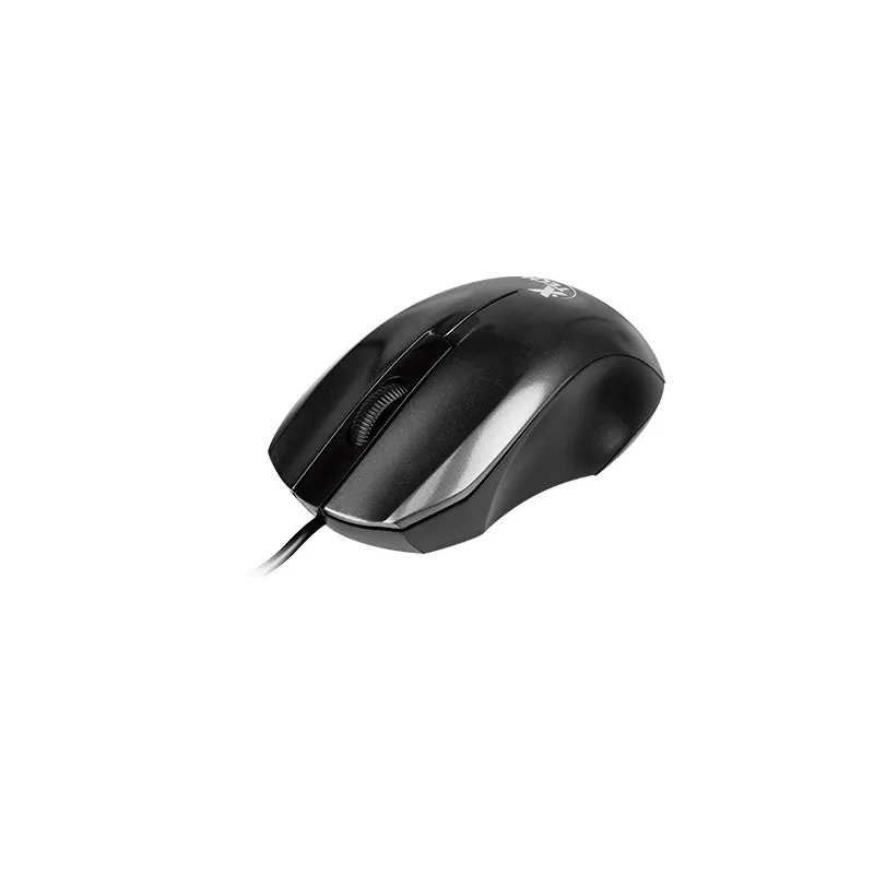 Mouse Usb Xtech XTM-185 3D de tres botones Negro