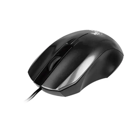  Mouse Usb Xtech XTM-185 3D de tres botones Negro 16.101695 Mouse Usb Xtech XTM-185 3D de tres botones Negro Configuración fácil