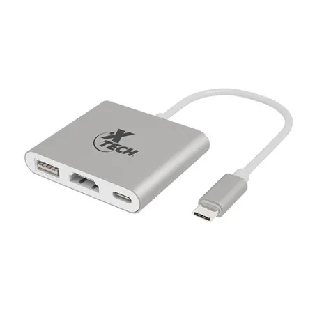  Adaptador multipuerto USB Xtech XTC-565 USB Tipo C 3-en-1 HDMI 36.440678 Adaptador multipuerto USB Xtech XTC-565 USB Tipo C 3-e