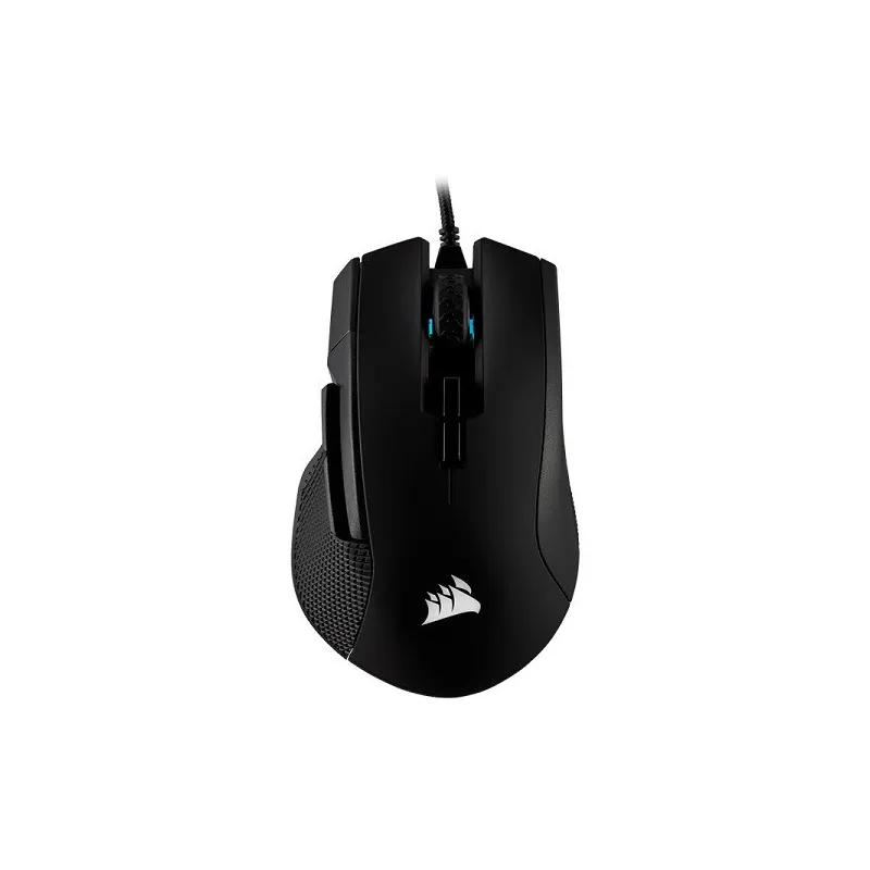 Mouse USB Corsair Ironclaw RGB Gaming, 18000dpi 7 botones Negro