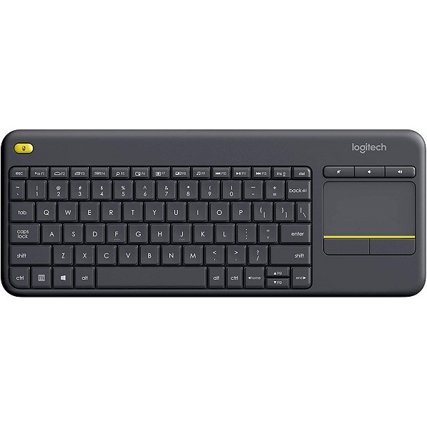 Teclado Inalambrico Logitech Touch Keyboard K400 Plus con panel táctil, 920-007123