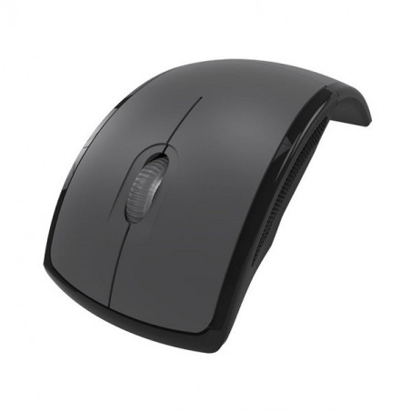 Mouse Inalambrico Klip Xtreme KMW-375GR Lightflex Plegable 1000dpi Gris