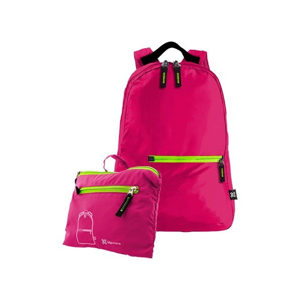Mochila Klip Xtreme KFB-001PK Nylon fabric Neon pink